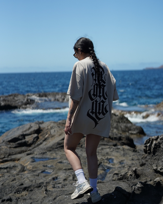 CLASSIC LOGO TEE APRICOT