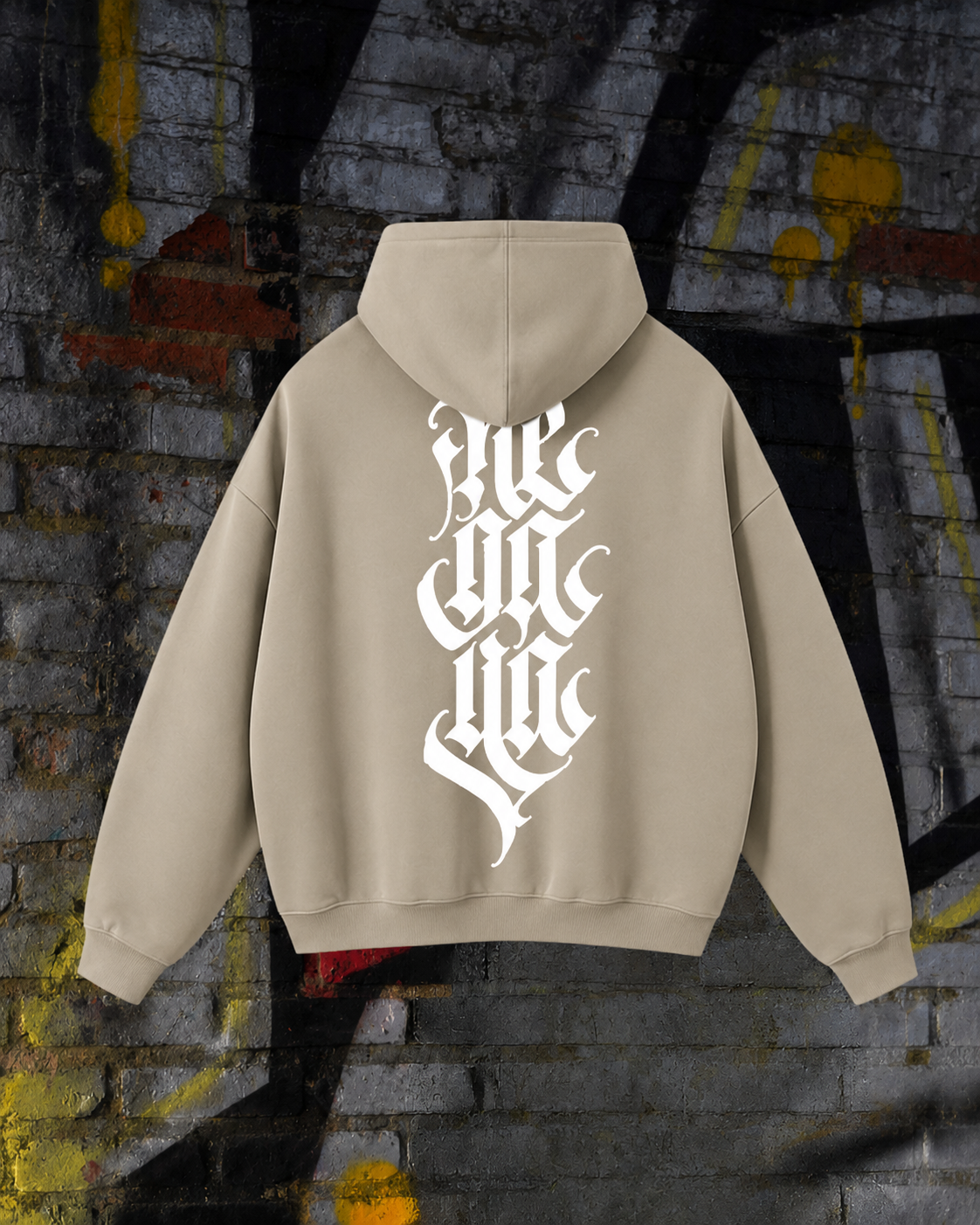CLASSIC LOGO HOODIE DUNE