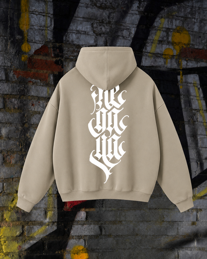 CLASSIC LOGO HOODIE DUNE